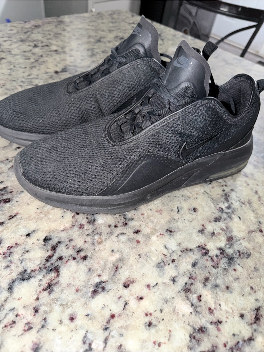 Nike Men’s All-Black Slip-On Athletic Sneakers